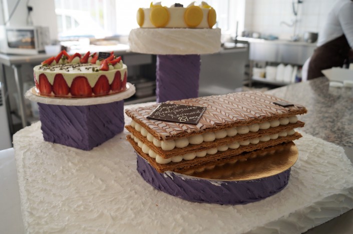 Présentoir en sucre 3 entremets
