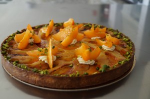 La tarte aux abricots