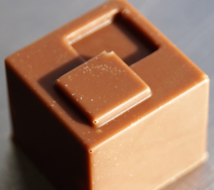 Chocolat au lait et praliné