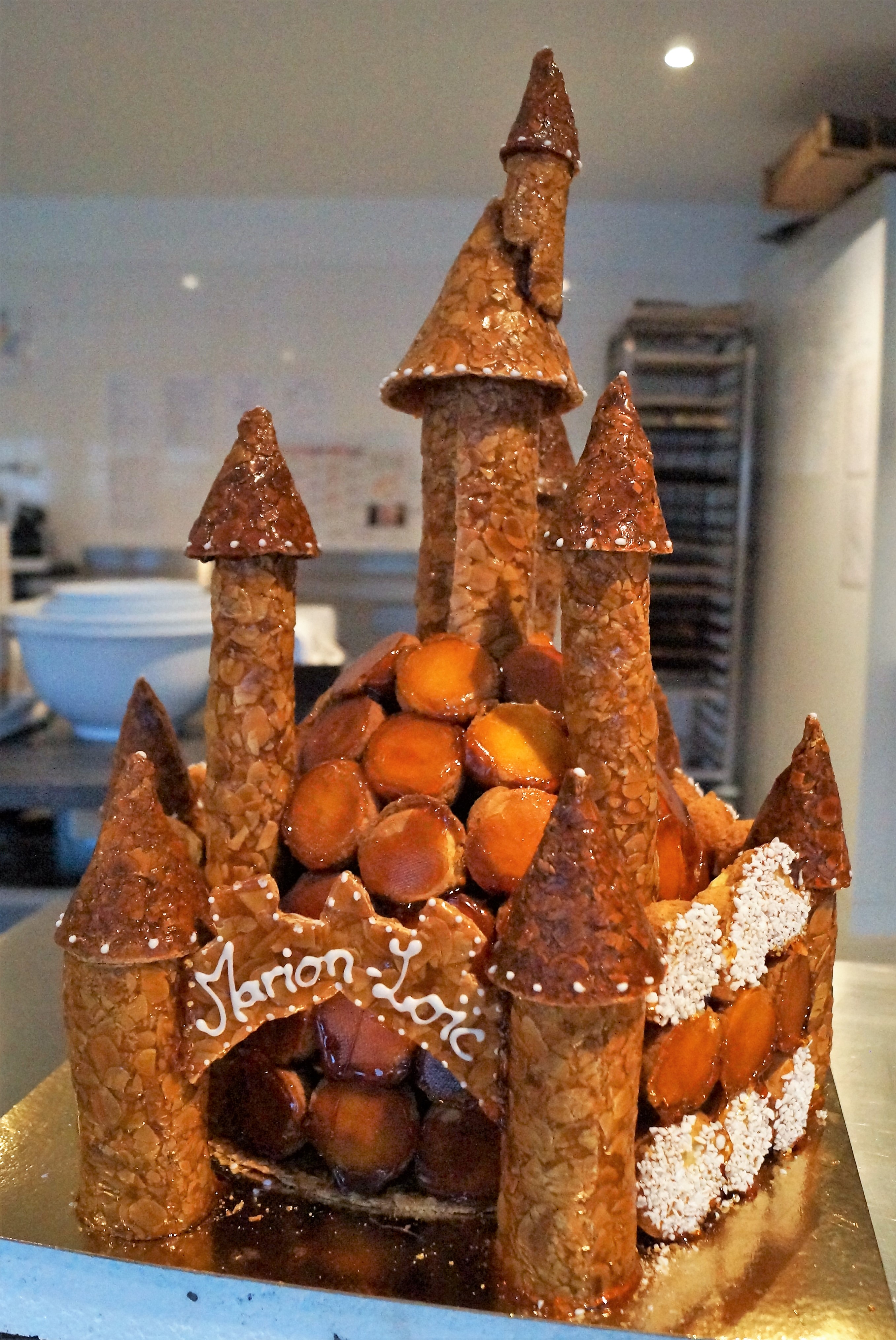 Pièce montée chateau