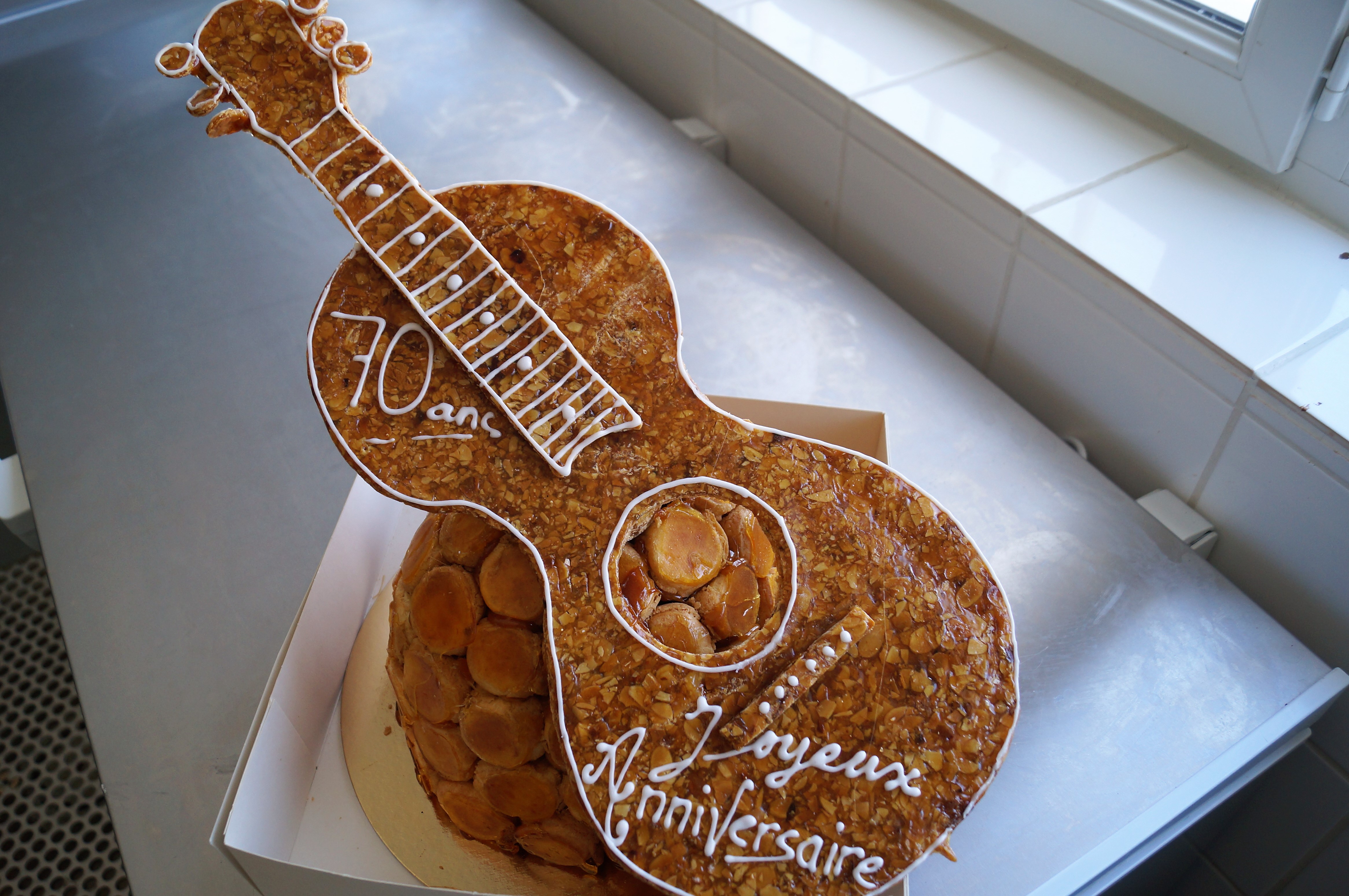 Pièce montée guitare