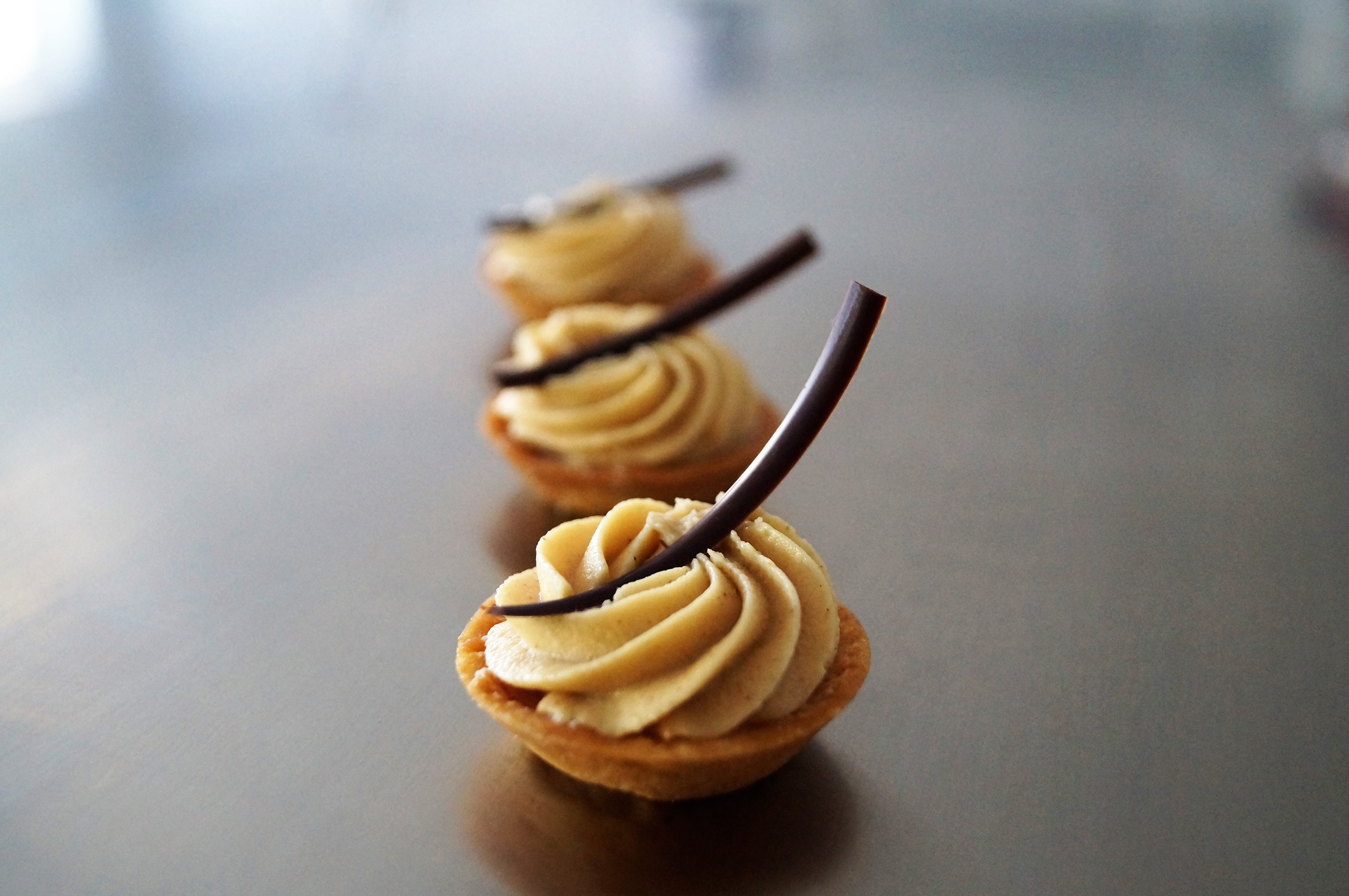 Mini tartelettes au praliné