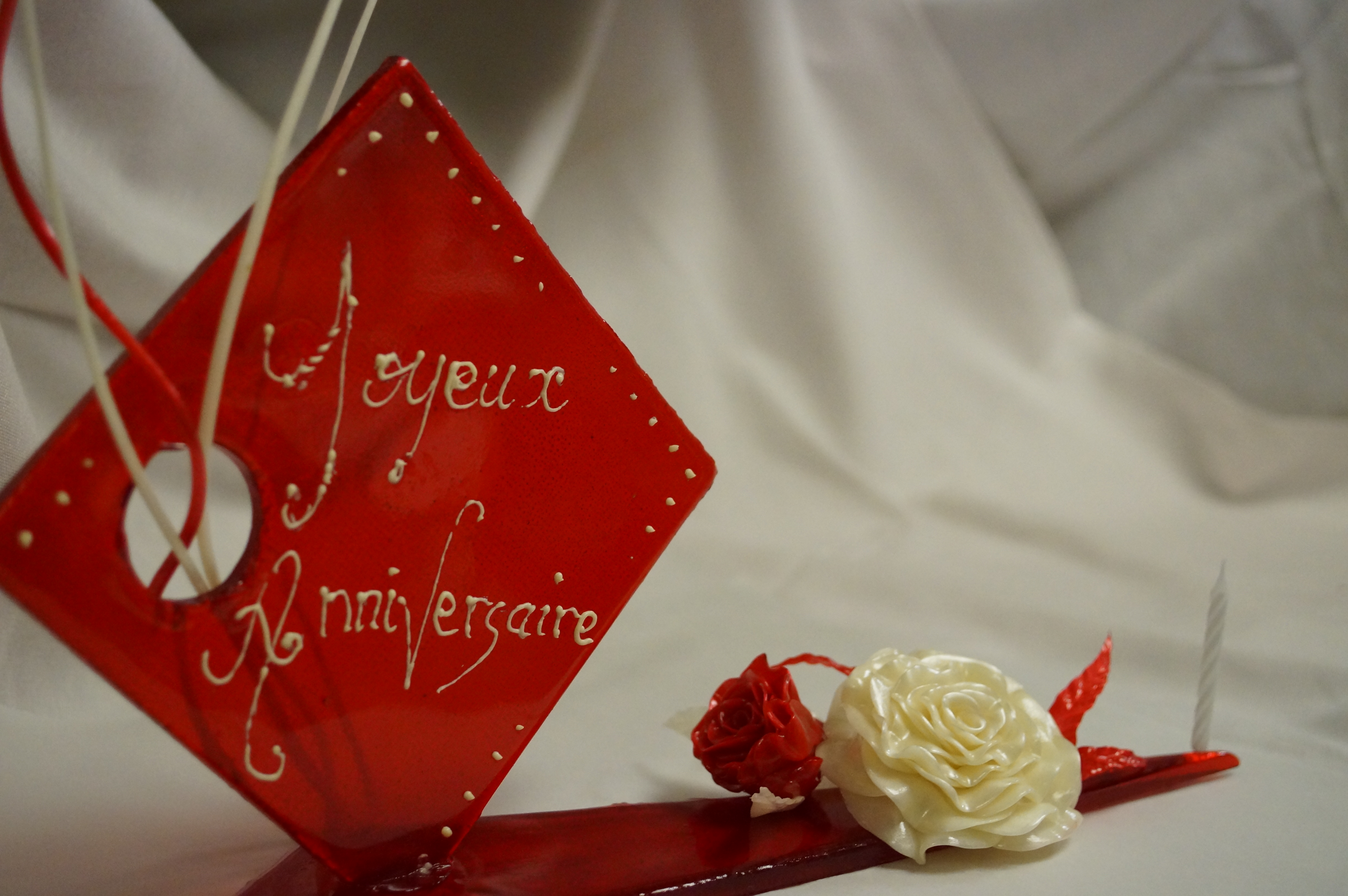 Pièce artistique en sucre